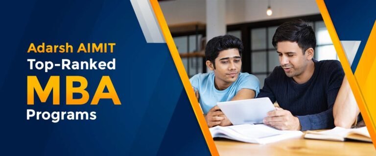 Adarsh AIMIT Top-ranked MBA programs
